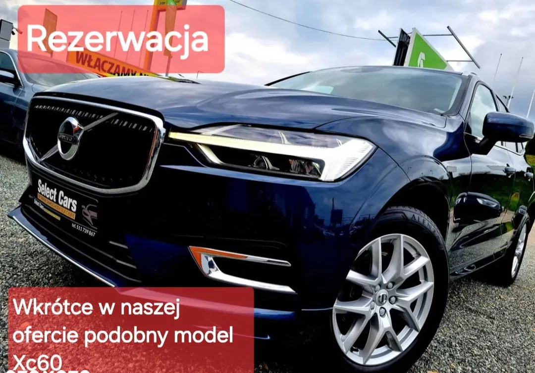 samochody osobowe Volvo XC 60 cena 104900 przebieg: 147000, rok produkcji 2018 z Zalewo